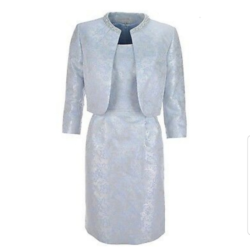 Tahari Arthur S. Levine 2 piece jacket dress